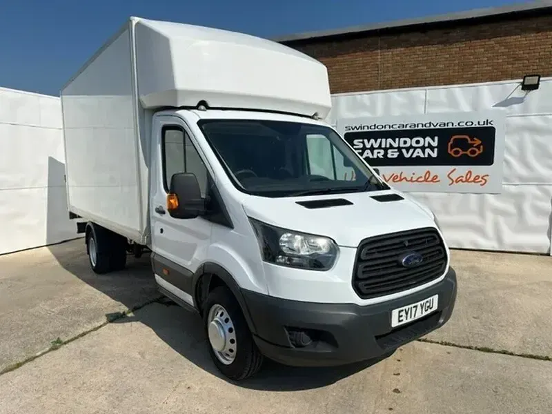 Used Ford Transit 130 HP (95 kW) 2017 White Cabriolet