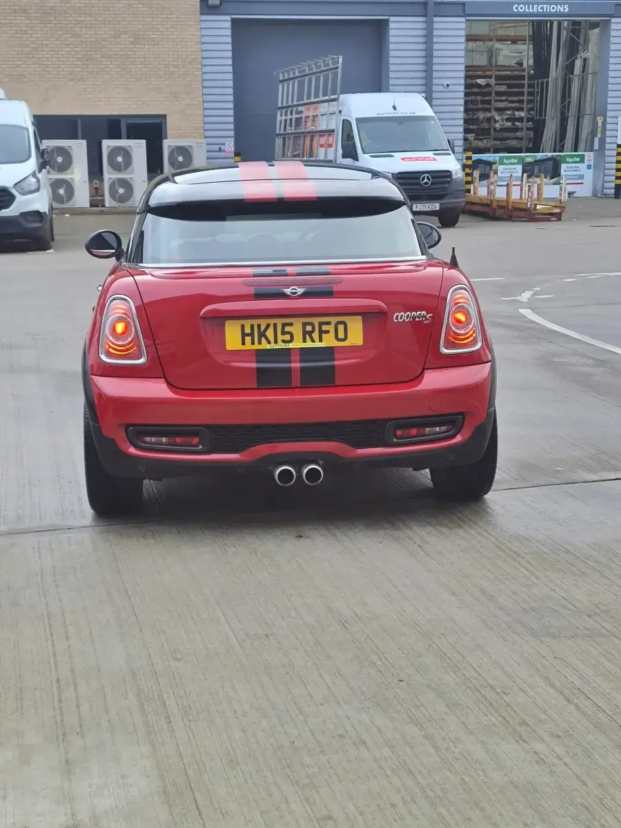 Usado Mini Cooper S Coupé 2015 Vermelho Coupé