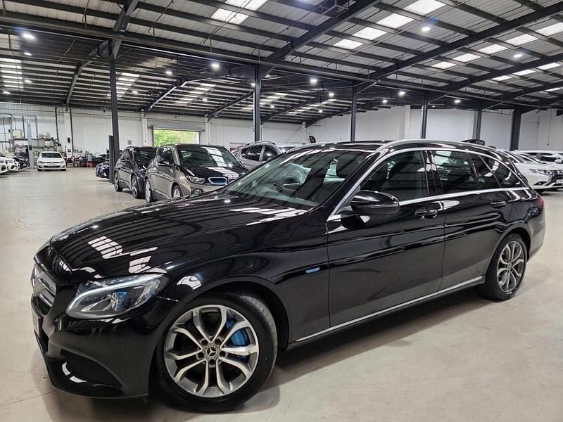 Black Used 2017 Mercedes C350e Estate | £8,990 (Fair price) - Image 1/4