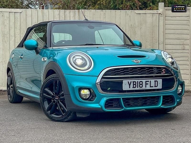 Used Mini Cooper S Cabriolet Hatch 192 HP (141 kW) 2018 Turquoise Cabriolet