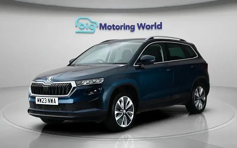 Used Skoda Karoq SE L 150 HP (110 kW) 2023 Blue SUV