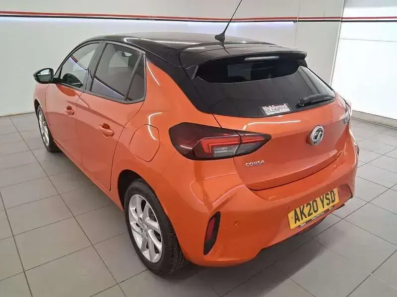 Used Vauxhall Corsa SRi 100 HP (73 kW) 2020 Orange Hatchback