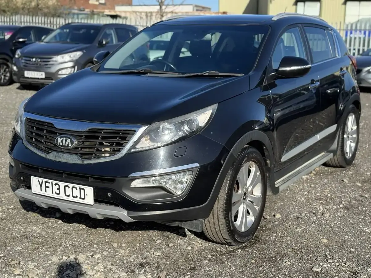 Used Kia Sportage 115 HP (84 kW) 2013 Black SUV