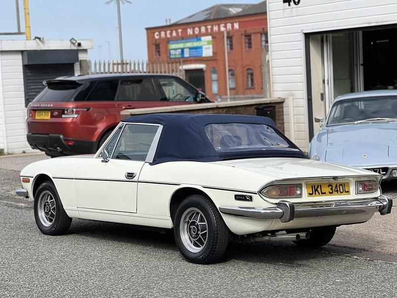 Used Triumph Stag 1973 White Cabriolet