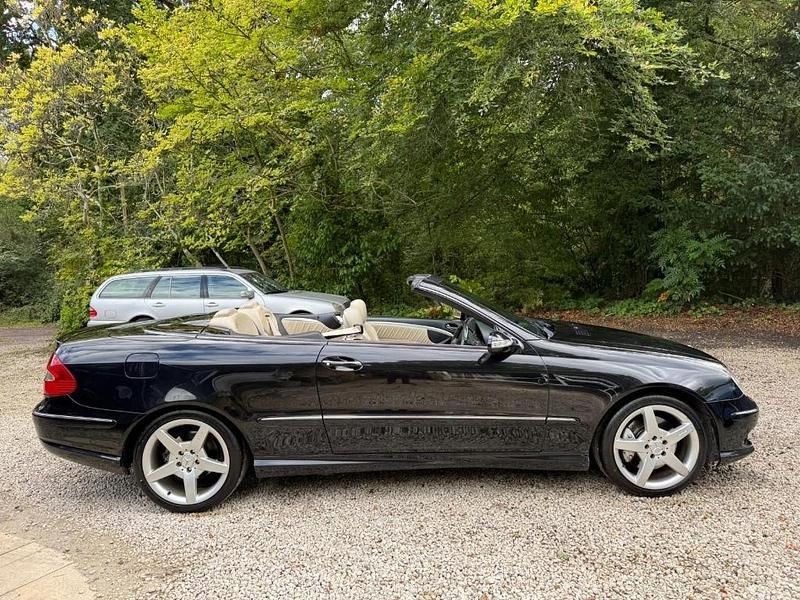 Used Mercedes CLK280 2009 Black Cabriolet