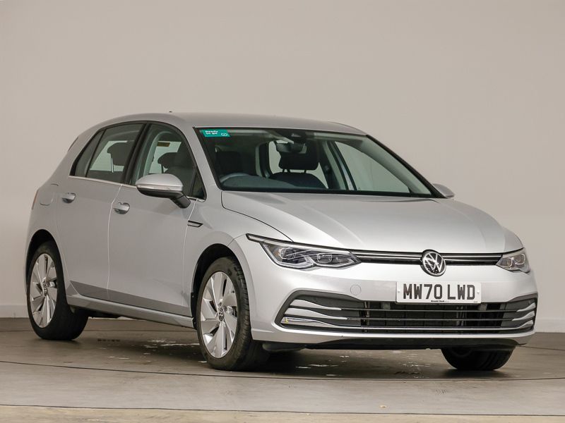 Silver Used 2020 VW Golf VIII Style Hatchback | £18,498 (Fair price) - Image 1/4