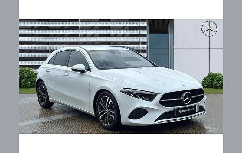White Used 2023 Mercedes A180 Executive Hatchback | £20,680 (Fair price) - Image 1/4