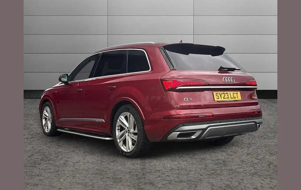 Used Audi Q7 S-Line 281 HP (206 kW) 2023 Red SUV