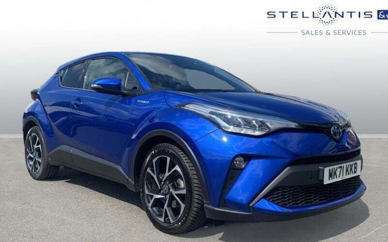 Blue Used 2021 Toyota C-HR Design SUV | £18,977 (Good price) - Image 1/4