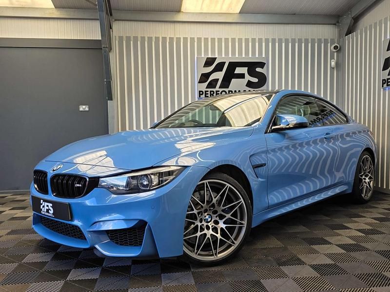 Used BMW M4 Competition Edition 450 HP (330 kW) 2018 Blue Coupe