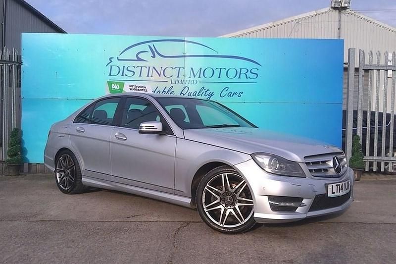 Silver Used 2014 Mercedes C220 AMG Sedan | £6,489 (Good price) - Image 1/1