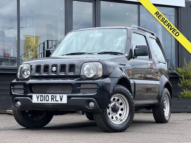 Black Used 2010 Suzuki Jimny SZ3 SUV | £7,290 (A bit pricey) - Image 1/3