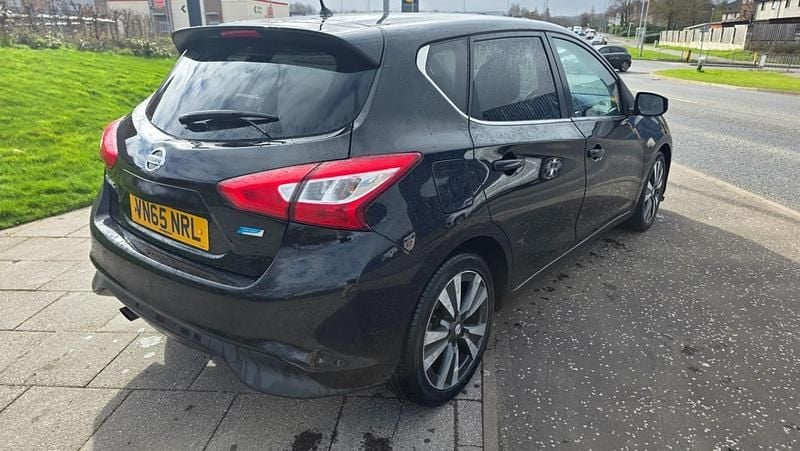 Used Nissan Pulsar Tekna 2016 Black Hatchback
