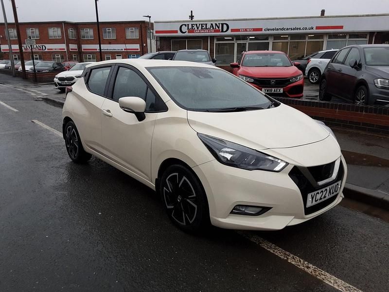 Used Nissan Micra Acenta 2022 White Hatchback