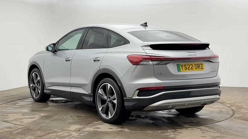 Used Audi Q4 Sportback e-tron S-Line 150 kW (204 HP) 2022 Silver SUV