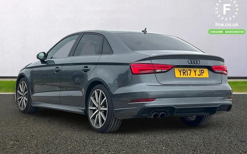 Used Audi A3 Black Edition 150 HP (110 kW) 2017 Grey Sedan