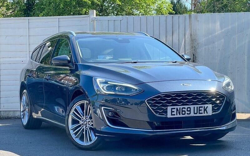 Usado Ford Focus Vignale 150 HP (110 kW) 2020 Azul Carrinha