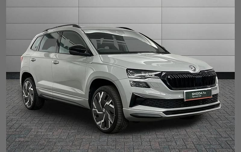 Used Skoda Karoq SportLine 150 HP (110 kW) 2023 Meteor grey SUV