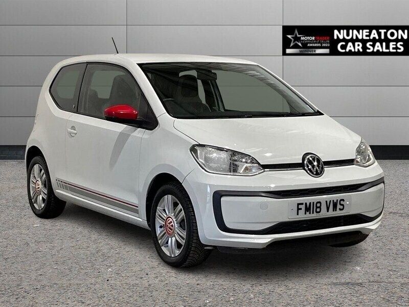 White Used 2018 VW up! Beats Hatchback | £7,750 (Good price) - Image 1/4