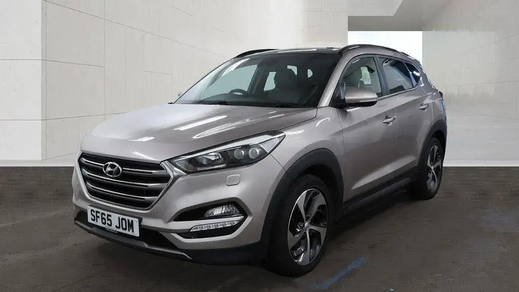 Used Hyundai Tucson Premium SE 2016 Beige SUV