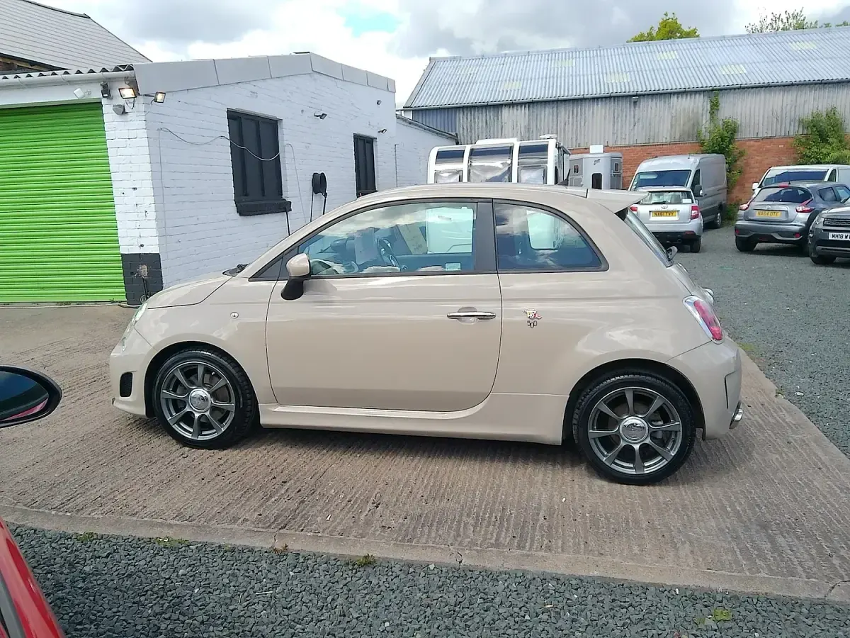Used Abarth 500 2015 Beige Hatchback