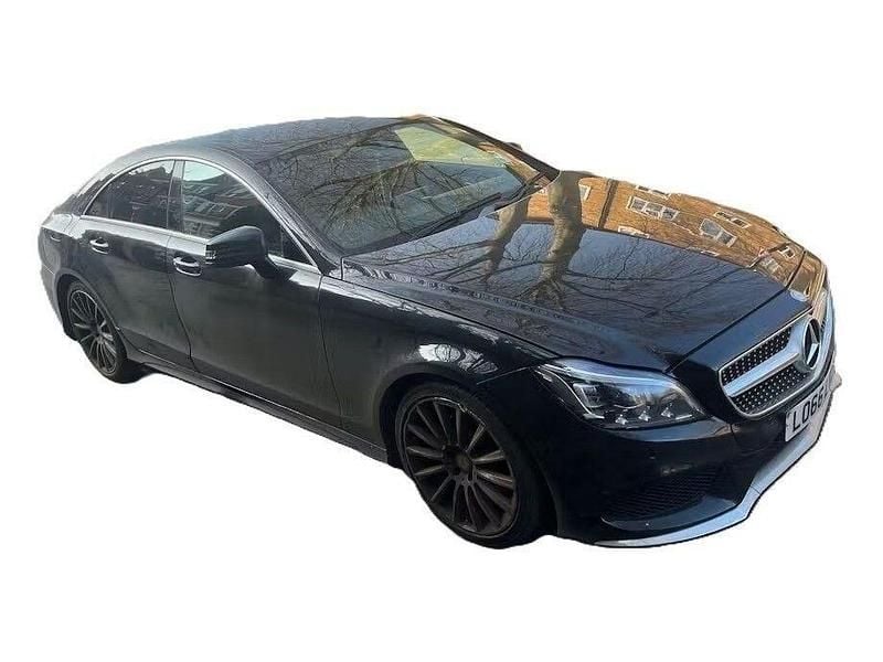 Used Mercedes CLS220 AMG line 177 HP (130 kW) 2016 Black Coupe