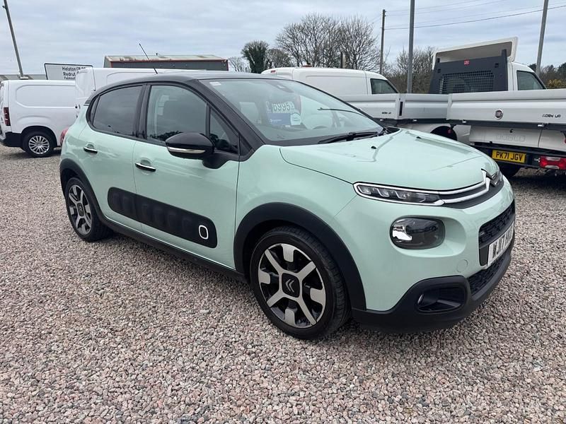Used Citroën C3 Flair 110 HP (80 kW) 2017 Green Hatchback