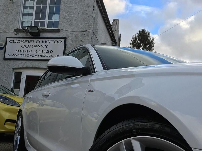 Used Audi A6 S-Line 190 HP (139 kW) 2018 White Estate