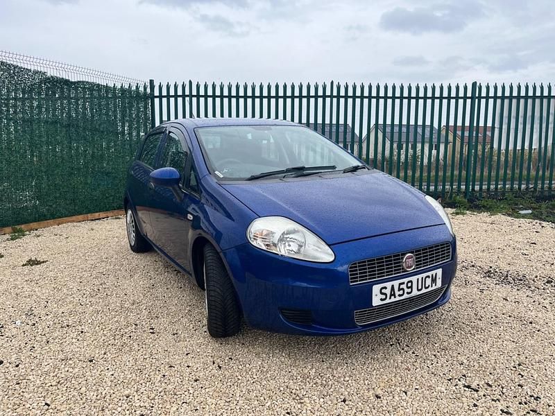 Used Fiat Grande Punto Active 2009 Blue Hatchback