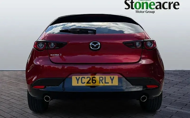 New Mazda 3 Homura-Line 186 HP (136 kW) 2026 Red Hatchback