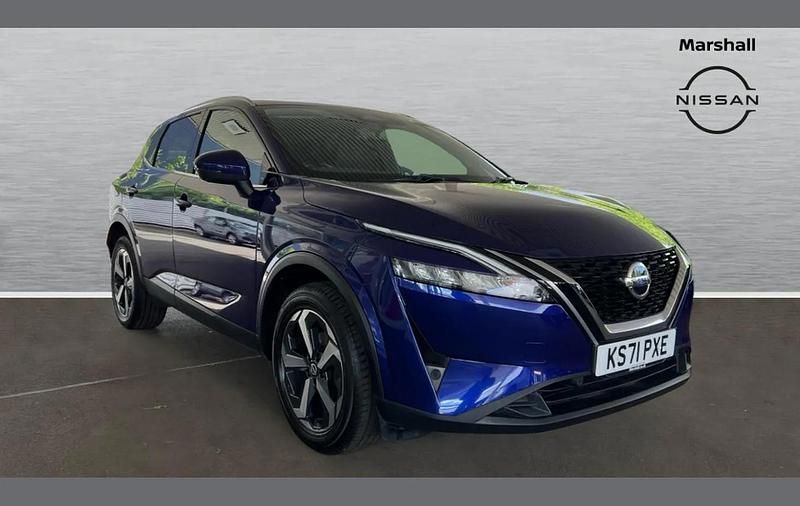 Blue Used 2022 Nissan Qashqai N-Connecta SUV | £15,297 (Fair price) - Image 1/4