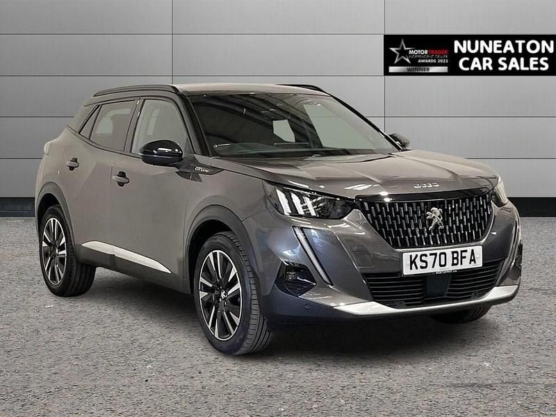 Grey Used 2020 Peugeot 2008 GT-line SUV | £12,200 (Fair price) - Image 1/4