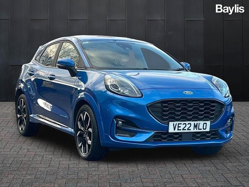 Blue Used 2022 Ford Puma ST-Line X Hatchback | £14,999 (Fair price) - Image 1/3