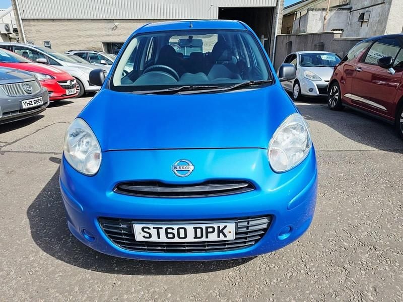 Begagnad Nissan Micra Visia 2011 Blå Halvkombi
