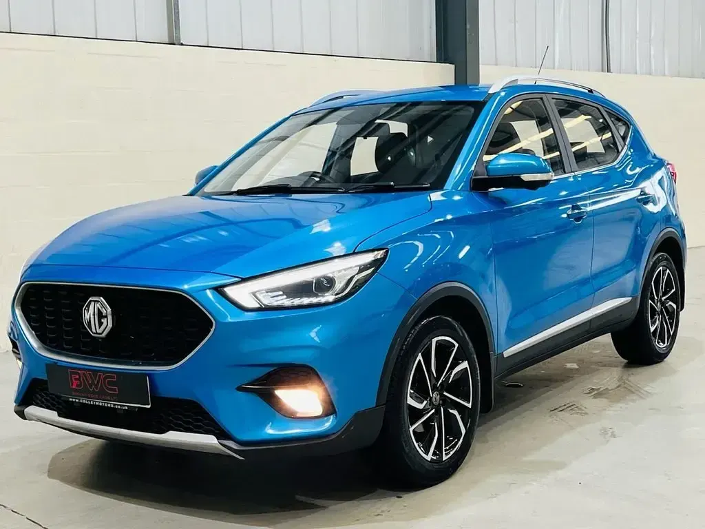 Used MG ZS Exclusive 106 HP (77 kW) 2020 Blue SUV