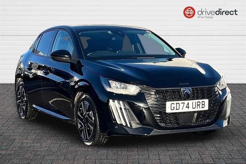 Used Peugeot 208 Allure 100 HP (73 kW) 2025 Black Hatchback