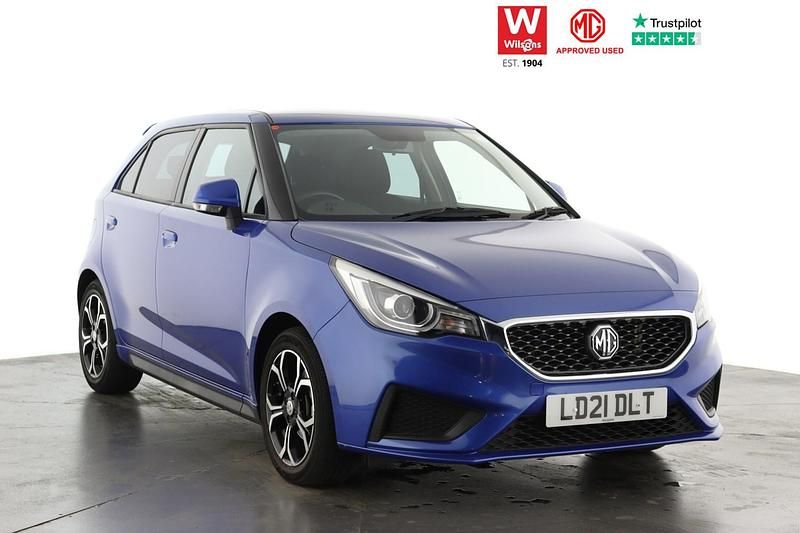 Blue Used 2021 MG MG3 Excite Hatchback | £9,499 (Fair price) - Image 1/4
