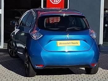 Used Renault Zoe Version S 80 kW (109 HP) 2019 Blue Hatchback
