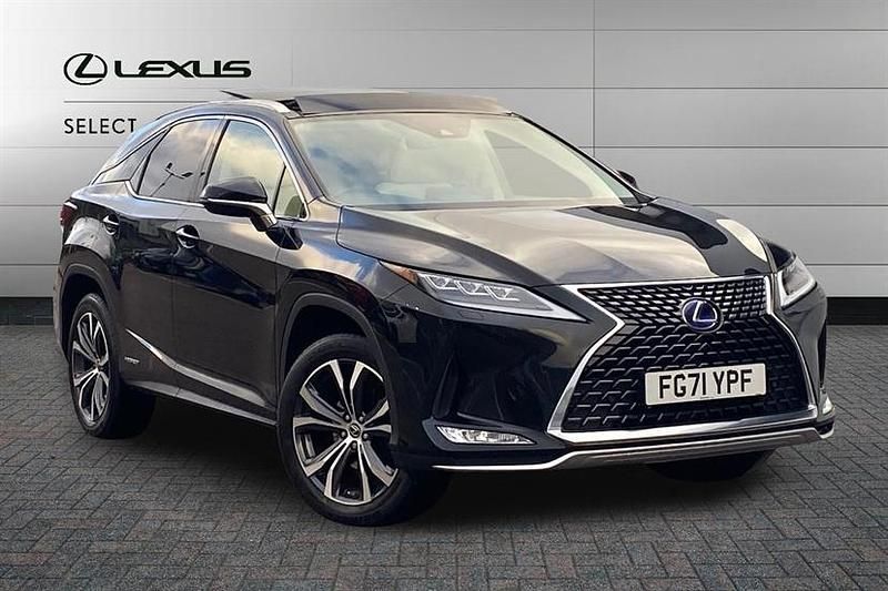 Black Used 2021 Lexus RX450h SUV | £29,895 (Fair price) - Image 1/3