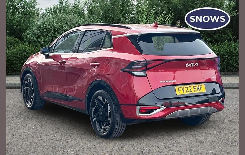 Used Kia Sportage GT-Line 180 HP (132 kW) 2022 Red SUV