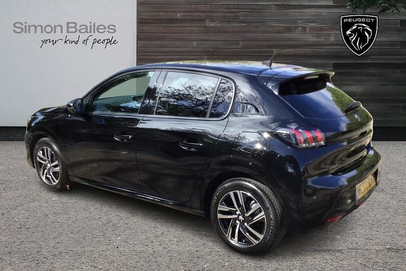 Black Used 2023 Peugeot 208 Allure+ Hatchback | £14,795 (Fair price) - Image 1/4