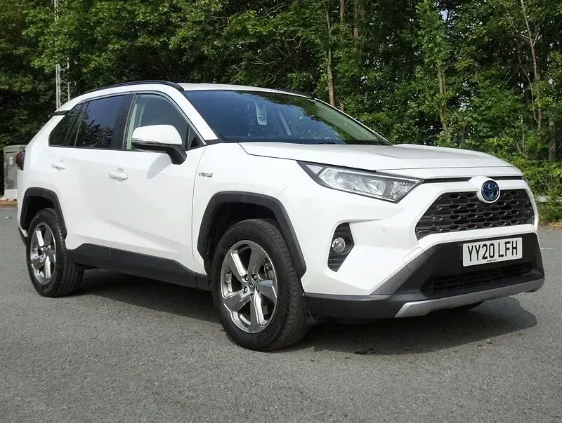 Used Toyota RAV4 Hybrid Design 222 HP (163 kW) 2020 White SUV