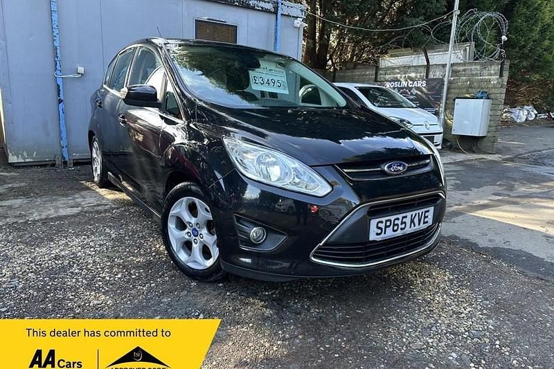 Used Ford C-MAX Zetec 115 HP (84 kW) 2015 Black MPV