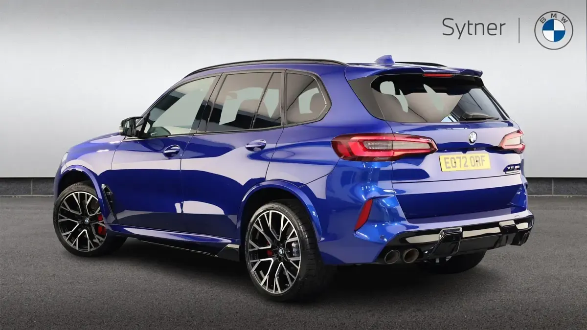 Used BMW X5 M Competition Edition 616 HP (453 kW) 2022 Blue SUV