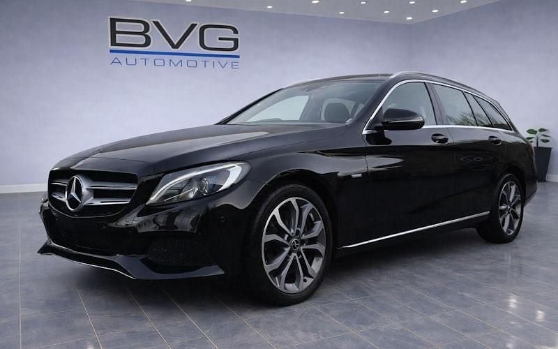 Used Mercedes C350e 294 HP (216 kW) 2017 Black Estate