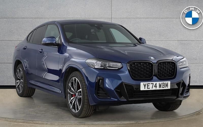 Blue Used 2024 BMW X4 M Sport SUV | £44,729 (Fair price) - Image 1/4