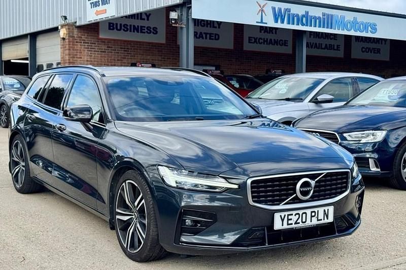 Grey Used 2020 Volvo V60 R-Design Pro Estate | £17,950 (Fair price) - Image 1/1