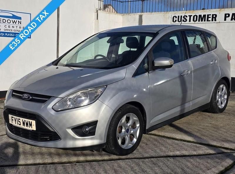 Used Ford C-MAX Zetec 115 HP (84 kW) 2015 Silver MPV
