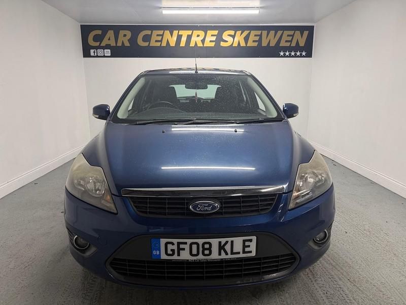 Used Ford Focus Zetec 2008 Blue Hatchback