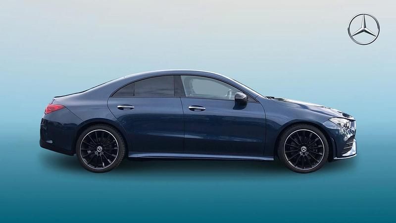 Used Mercedes CLA200 AMG Line Premium Plus 2023 Blue Coupe